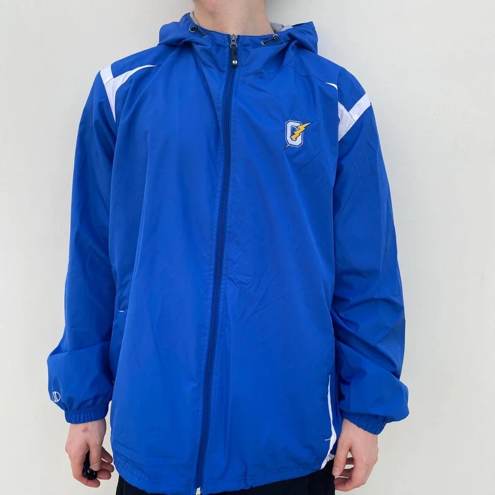 Chargers Windbreaker Blue Yellow